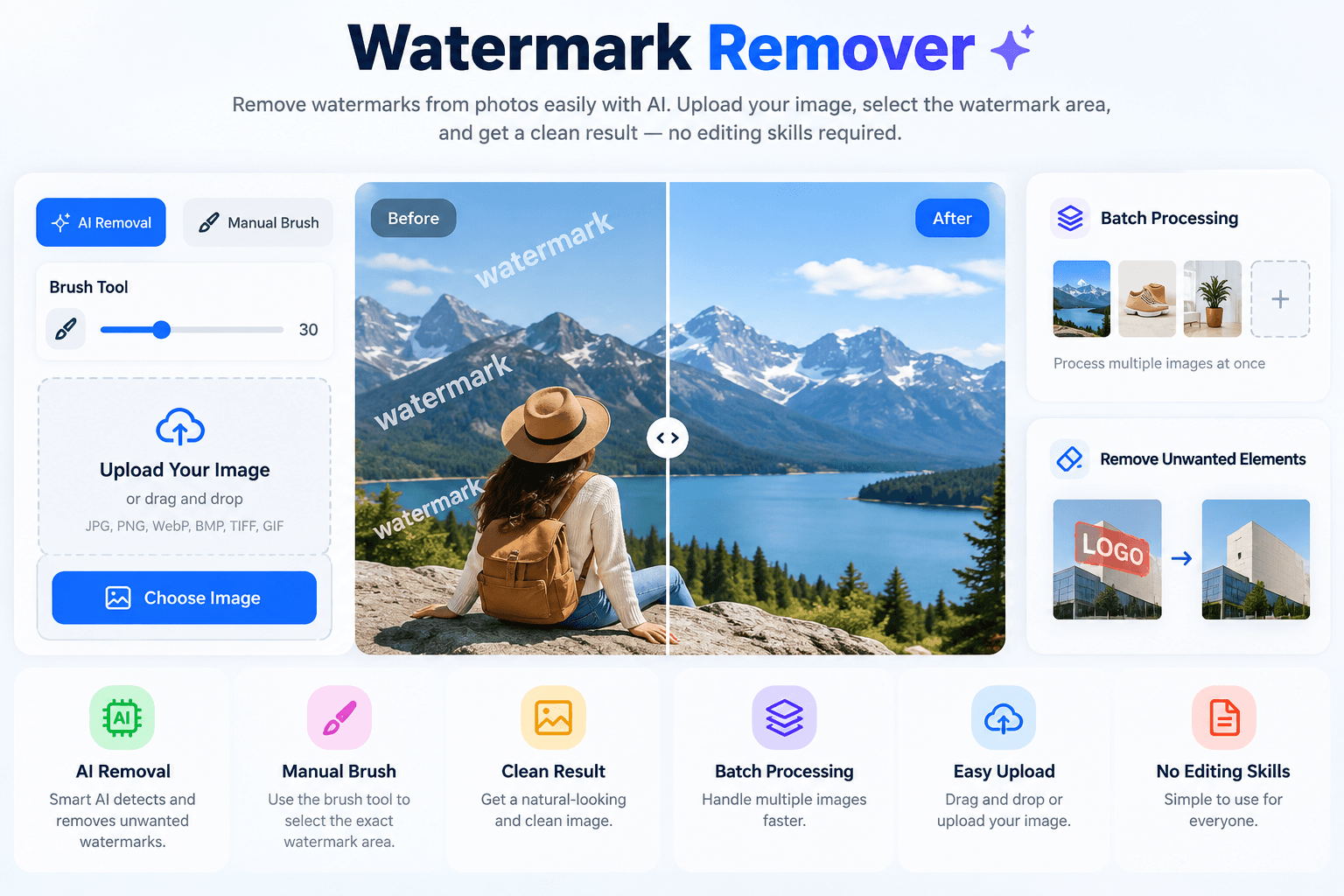 Watermark Remover AI Editor Banner (1)